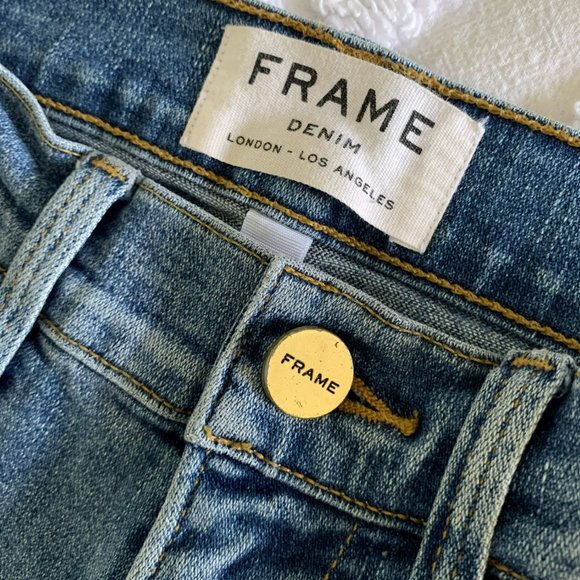 SOLDFRAME Denim Le High Waist Skinny Jeans - Picture 6 of 14